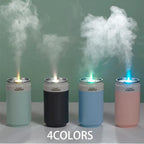 Electric Air Humidifier Portable Car  Creative Cans Type Car Air Humidifier  Diffuser Essential Oils Humidifier Scent Diffuser