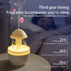 UFO Umbrella Essential Oils Diffuser Large Capacity Humidifier Christmas Jellyfish Aroma Diffuser Raindrop Sleeping Night Lights