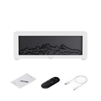 Air Aroma Humidifier Essential Oils Humidifier Flame Fragrance Diffuser Home Aromatherapy Diffuser With LED Light Remote Control